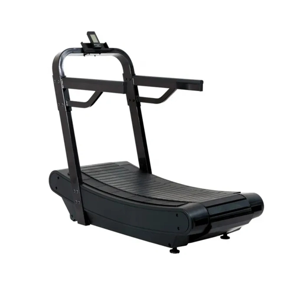 Curved-treadmill