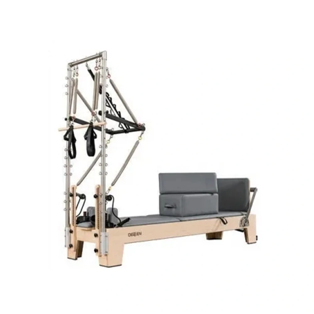 Reformer de Pilates multifuncional con media torre